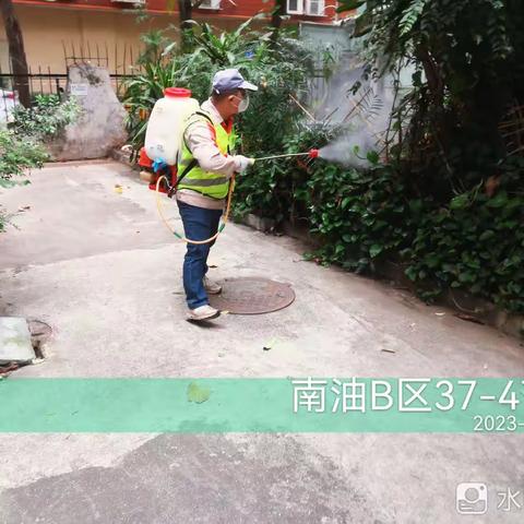 2023.03.31.深圳市利濠城市环境服务有限公司，粤海街道城中村，老旧宅小区开展消杀病媒生物防制工作