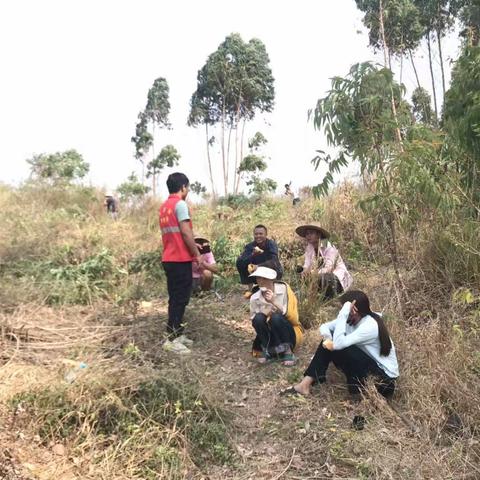 三家镇岭村网格员开展清明节期间安全教育宣传