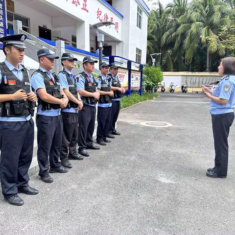三亚市公安局吉阳分局建立健全派出所交接班工作制度