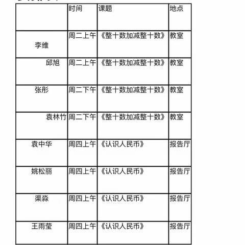 让说理在课堂真实发生——一年级青年教师拉练赛