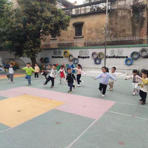 小班级篮球活动