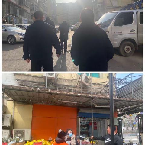 平山街道艺术社区开展“清理乱堆乱放 携手助力创城”活动。