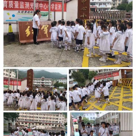 “衔接无痕   静待花开”——光明中心幼儿园大班参观小学活动