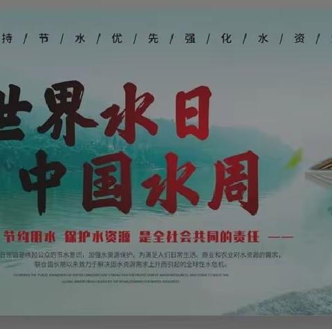 人人珍惜一滴水 处处留得一片春——礼泉县逸夫小学“世界水日”“中国水周”活动