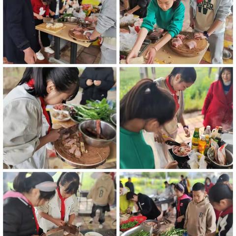 一场美味的野炊一观鱼学校六年级