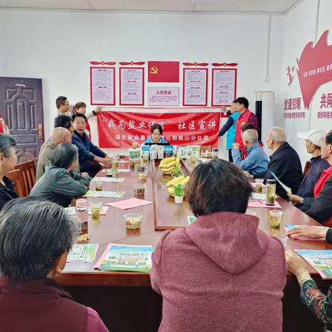 毕升社区新时代文明实践站联合盐业公司开展食盐健康知识宣讲活动