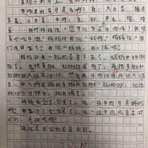 舌尖上的美味——《中国美食》拓展写话