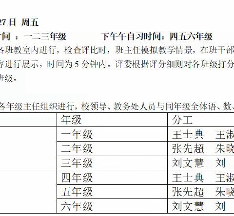 常规评比展风采 良好习惯促成长——记凤凰岭街道中心开展课堂常规评比展示活动