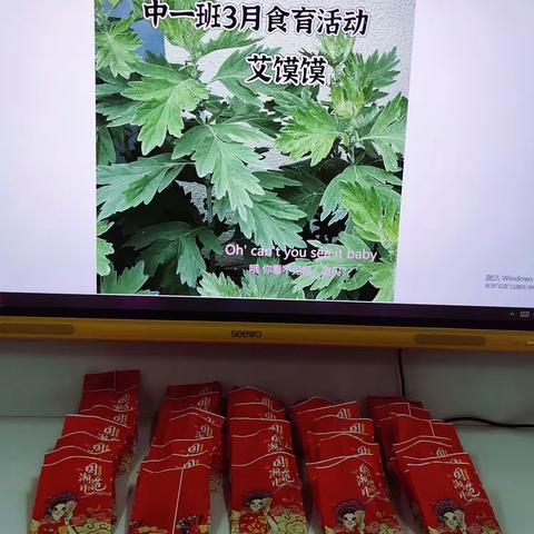 艾草飘香，巧做艾馍馍—【禾丰幼儿园中一班传统节日食育活动】