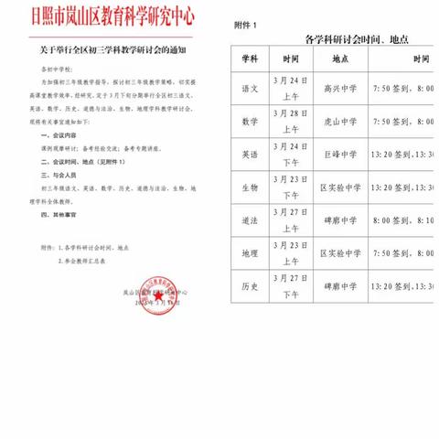 岚山区八年级生物教学研讨会学习总结