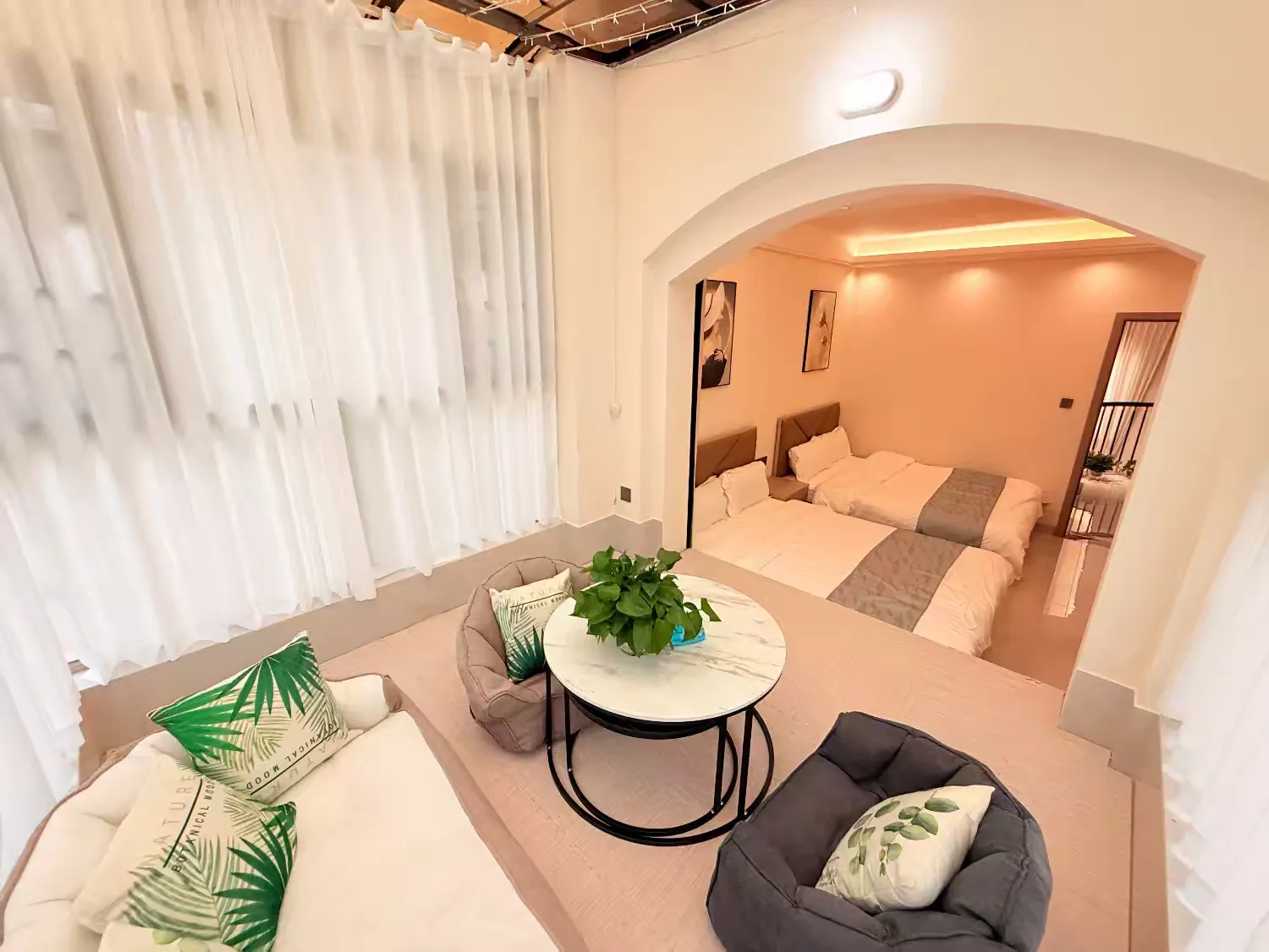 清远恒大9房17床8卫全新豪华装修网红简约别墅独立K房温泉泳池