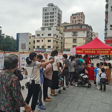 活力资金项目—下横朗社区“居民知法懂法，学会依法调解”宣传活动