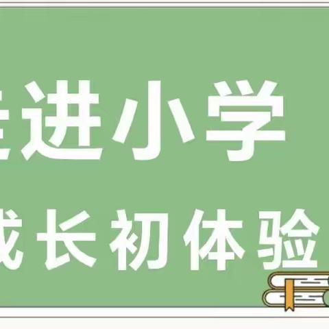 初探小学，衔接成长——2022学年第二学期大班参观小学活动