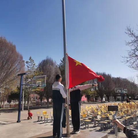 新源县树新教育集团则克台镇中学2022-2023学年第二学期  舞动青春  放飞梦想   广播操比赛