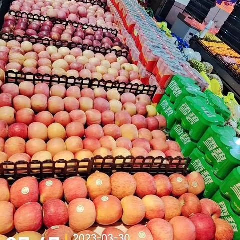 梯门店生鲜陈列