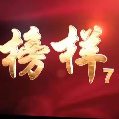 学习榜样精神 赓续奋进力量——码头学区党支部组织观看《榜样7》专题节目