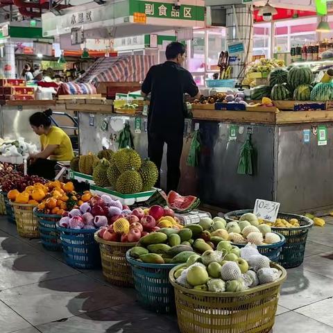 督查情况通报(3月26日南新农贸市场）