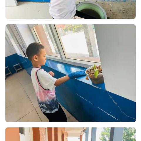 关爱学生，幸福成长//肥乡镇后翟固小学大扫除活动