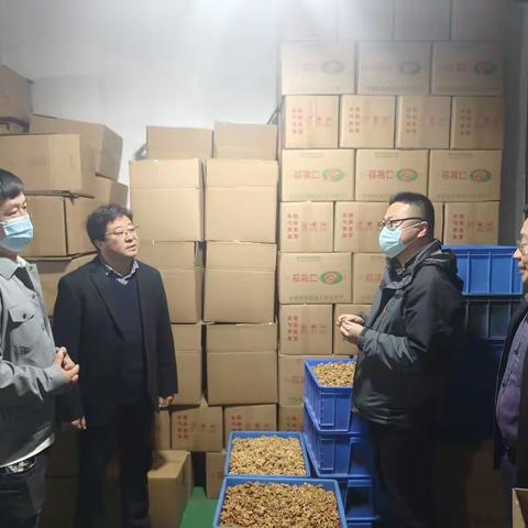 丹凤县税务局深入丰疆源农副产品有限公司开展出口退税首次申报实地核查