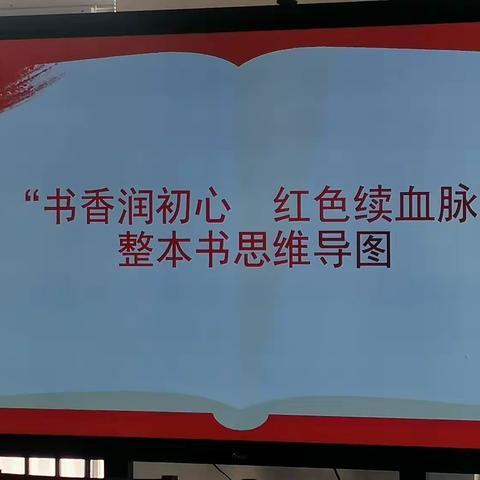 “书香润初心  红色续血脉”～平邑县第二实验小学“整本书思维导图”活动