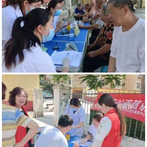 健康义诊进社区 惠民利民暖人心——千秋路街道鸿庆社区卫生服务中心开展暖心关爱家庭义诊活动