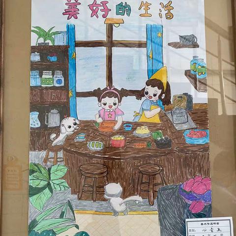 丹青吐彩歌盛世，翰墨飘香谱华章——通河县实验小学2023年六一画展纪实