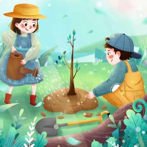 《3.12植树节》——沃幼园第六周升旗仪式