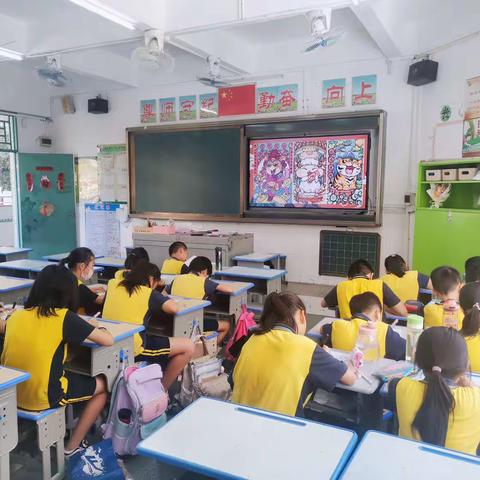 光彩小学课后服务第十八周