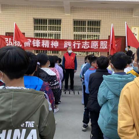 弘扬雷锋精神，践行志愿服务——棕溪镇武王小学开展“学雷锋，净家园——捡垃圾”主题活动