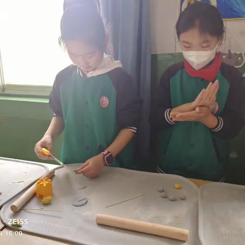 灼灼桃花——北岭中学花样面食社团活动