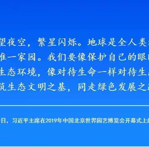 保护地球 不只一时——辽宁省实验学校赤山校区六年级学生“地球一小时”活动