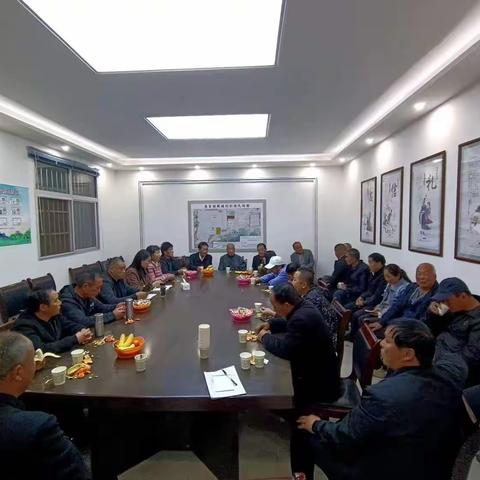 殿镇村乡贤助推乡村振兴座谈会