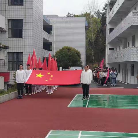 青春无畏，逐梦扬威——长滩初级中学春季运动会开幕式