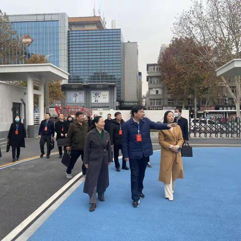 中心路小学教育集团总校迎接新华区政协关于义务教育“双减”政策落地情况视察