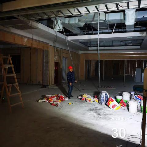 妇保院3月30日施工