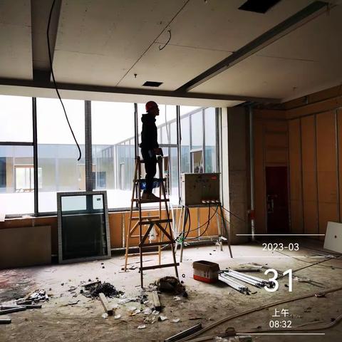 妇保院3月31日施工