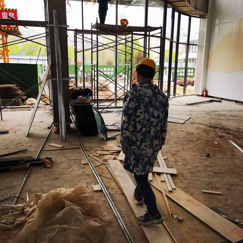 妇保院4月6日施工