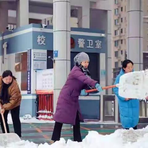 以雪为令   党员先行—曙光第二小学党支部十二月份主题党日活动