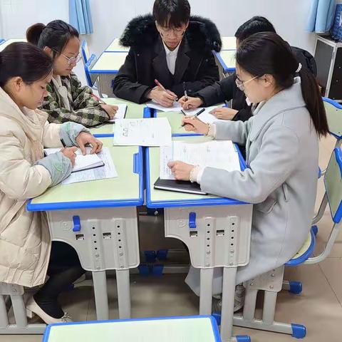 横州市校椅镇东圩村委小学数学第五小组返岗研修活动