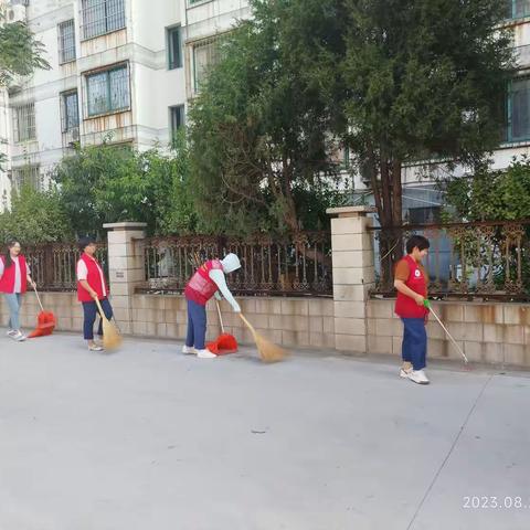 【双争有我】建设大街街道新征南里社区  创建美丽家园 我们在行动