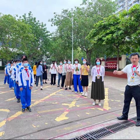 “防疫记于心 演练践于行”--海口市海甸小学疫情防控演练活动