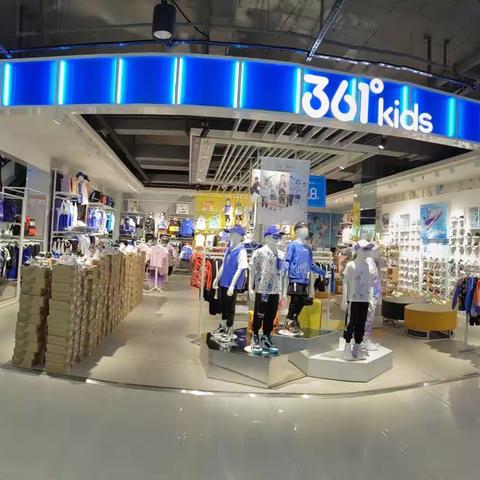 新世纪361°儿童夏季新款已到店，欢迎各位光临试穿选购！