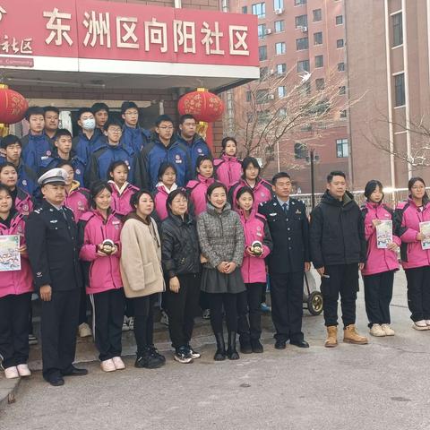 党建引领“志愿红” 社校联动学雷锋