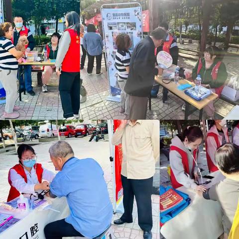 【大党建 微治理】宣化区吕祖庙街社区和西马道社区“党建集市聚服务 便民服务暖民心”公益集市火热开市