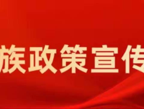 海晶灵幼儿园“民族政策宣传月”“民族法治宣传周”宣传篇