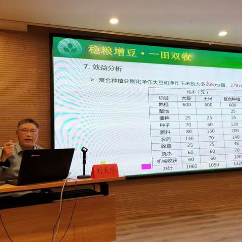 濮阳市顺利举办2023年大豆玉米带状复合种植技术培训班