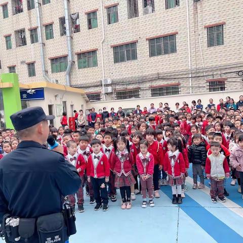 天乐幼儿园防恐防暴演练