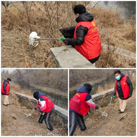 【复兴区庞村街道】持续维护渚河环境，保持河道环境卫生