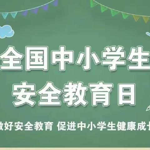 龙岗镇秦楼小学——全国中小学安全教育日主题活动