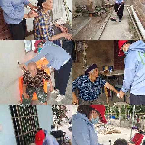 2023年4月份榆红村居家养老服务及政策宣讲